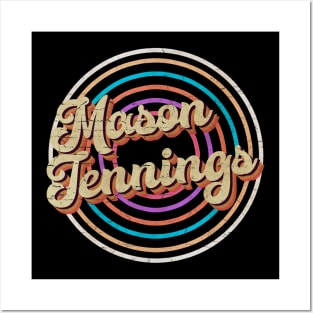 vintage circle line color Mason Jennings Posters and Art
